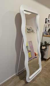 Artemis - Large Wide Arched Rattan Framed full Length Floor Mirror -180cm x 100cm. Sold by Mirror Geelong @ClearanceBuzz